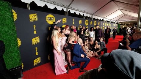 Nicolette Shea at the 2024 Xbiz Award Red Carpet .